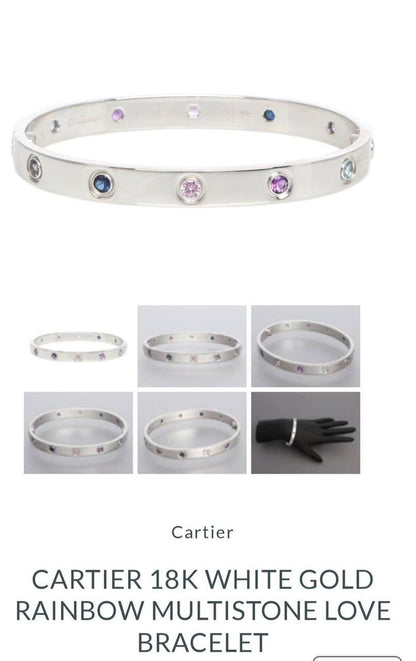 Cartier Bangle* 💐
Master quality 
16,18,19

*45* AED normal box 📦

Zain48
♥️♥️♥️
