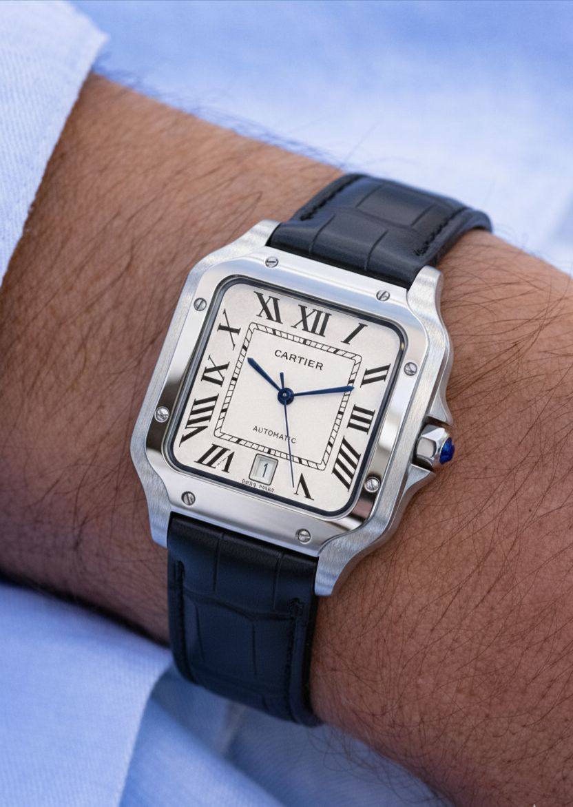 Cartier watch for men 
good quality automatic 

240 dhs❣️

Zain59
♥️♥️♥️