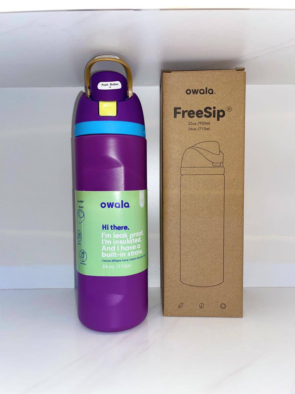 OWALA WATER BOTTLES

24oz | 710ml
60 dhs🇦🇪🇦🇪

Zain88
♥️♥️♥️