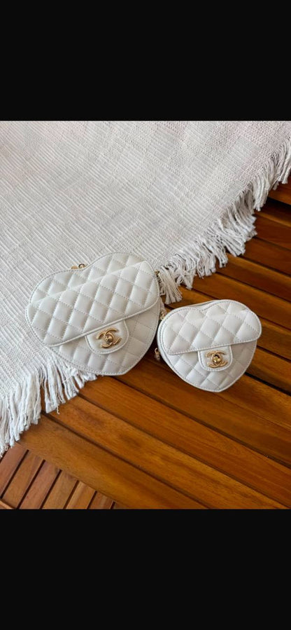 Chanel Heart Shape Bags
*Both Size In Stock😻*
*Vip Quality💊*
For Price 👇 WhatsApp✅
0568585901 
0507557372
0552275751 Owner Zain 👌

Zain317
♥️♥️♥️