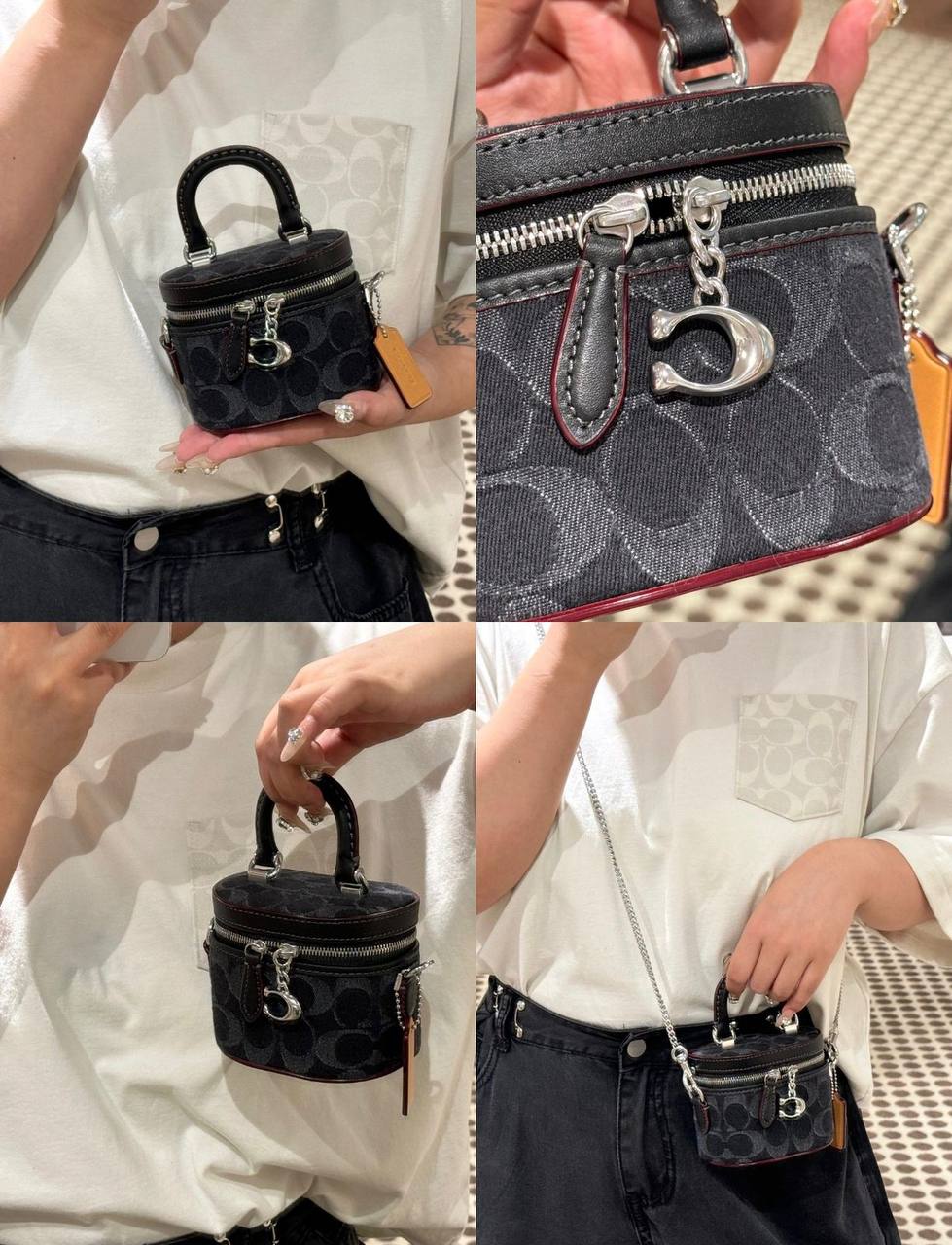 Coach
110 dhs💓

size：15cm
High-quality 

with box
🎁🎁🎁

Zain35
♥️♥️♥️