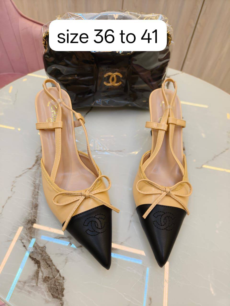 Chanel 

Size 36 to 41

120 dhs🌺

Zain146
♥️♥️♥️