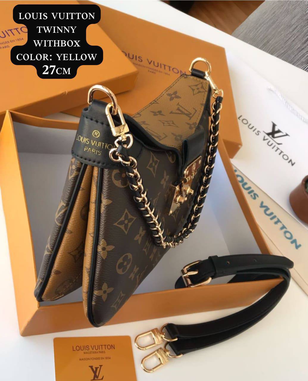 LV
ᴛᴡɪɴɴʏ sʜᴏᴜʟᴅᴇʀ ʙᴀɢ 

ᴡɪᴛʜʙᴏx
🎁🎁🎁

ʟᴇᴀᴛʜᴇʀ
sɪᴢᴇ:𝟐𝟕ᴄᴍ
115 dhs🌺

Zain56
♥️♥️♥️