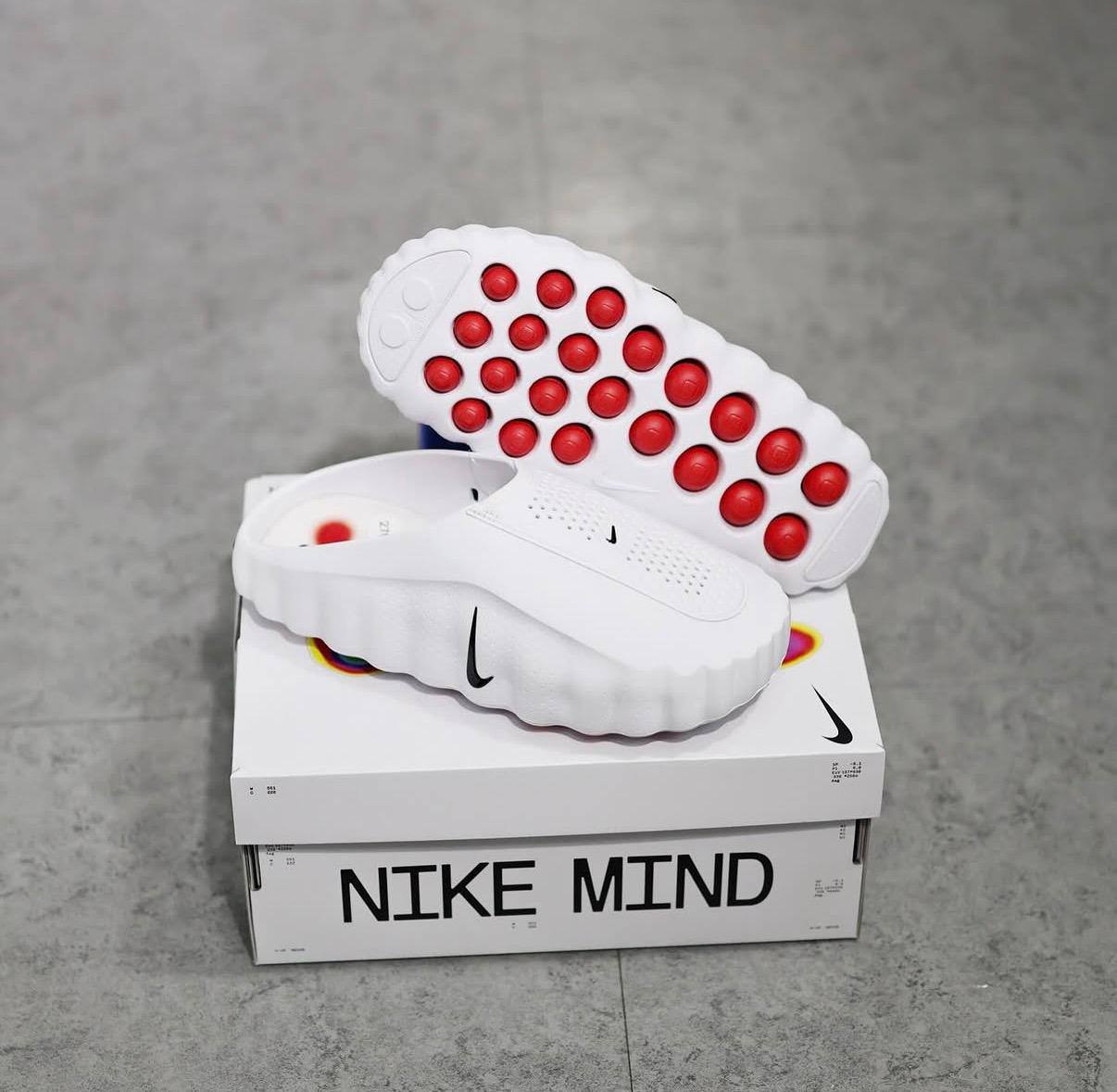 Nike Mind 001 White Speed Red，Size 36-47 ，
240 dhs✅

Zain18
♥️♥️♥️