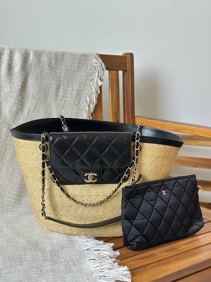 Chanel Raffia Beach Tote🏝️
*Available All Colors🥞*
*VIP Quality❗️*
For Price 👇 WhatsApp✅
0568585901 
0507557372
0552275751 Owner Zain 👌

Zain317
♥️♥️♥️