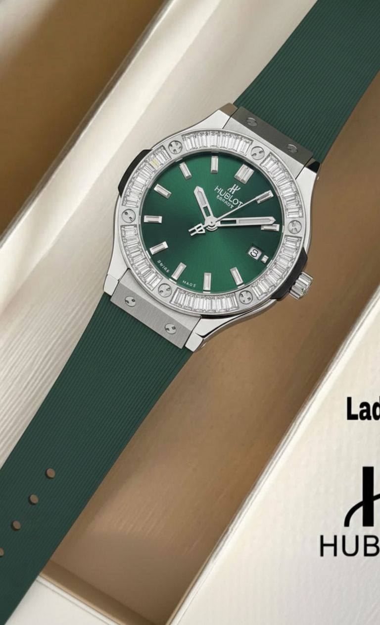 Hublot
 watch for ladies 
good quality 
210 dhs🪙🌨️

Zain59
♥️♥️♥️