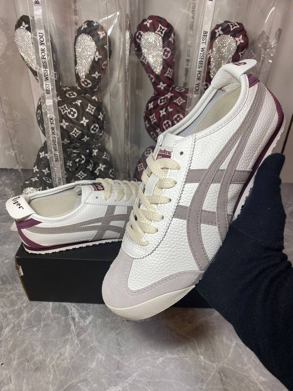 Onitsuka Tiger
Mexico 66 Sneakers Beige/Burgundy🩶
36-45 AVAILABLE🤩
160 dhs🪙🌺

Zain242
♥️♥️♥️