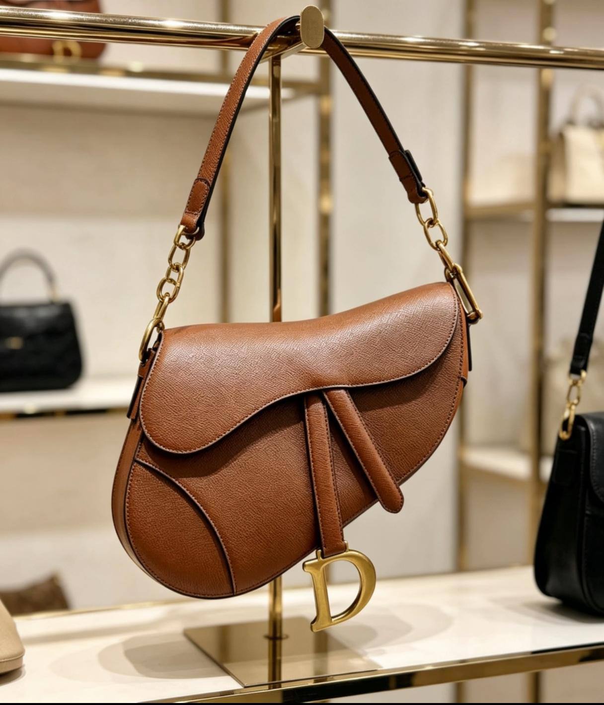 Dior
100 dhs✅
small size:19*5.5*15.5
Wear leather shoulder straps

110 dhs✅
Big size:25*6.5*19
Knitted shoulder straps
with box
Good quality, all hardware is thickened

Zain07
🌺🌺🌺