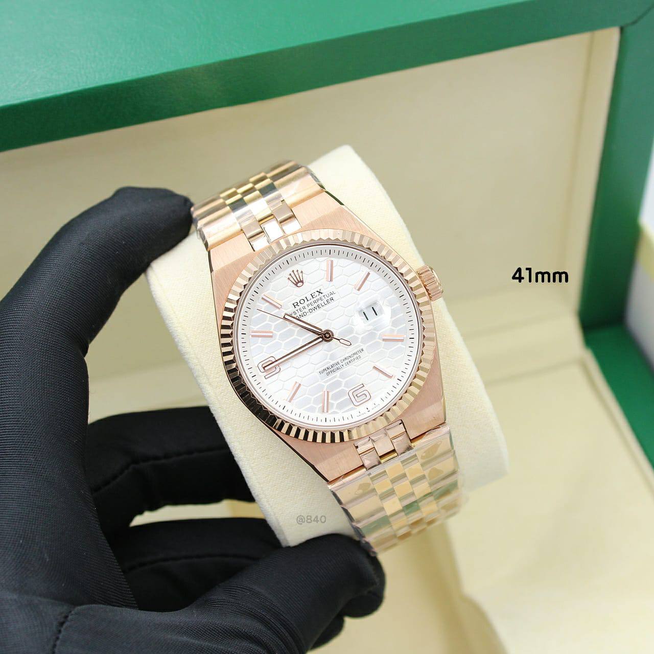 ROLEX LAND DWELLER UNISEX AUTOMATIC 41MM

260 dhs🪙🌺

Zain58
♥️♥️♥️