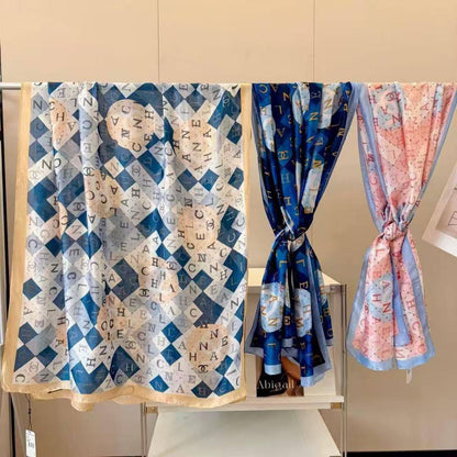 Silk scarf 
40 dhs❣️

Zain93
♥️♥️♥️