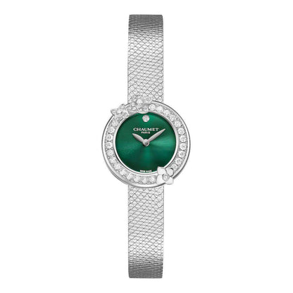 Chaumet 
master quality watch for ladies 
850 dhs✅ 

with box and paper bag
🎁🎁🎁

Zain59
♥️♥️♥️