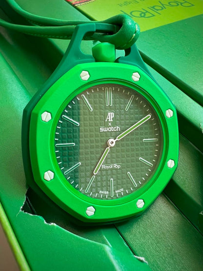 AUDEMARA PIGUET* 
SWATCH
ROYAL POP
*MASTER QUALITY*
350 dhs💓

Zain281
♥️♥️♥️