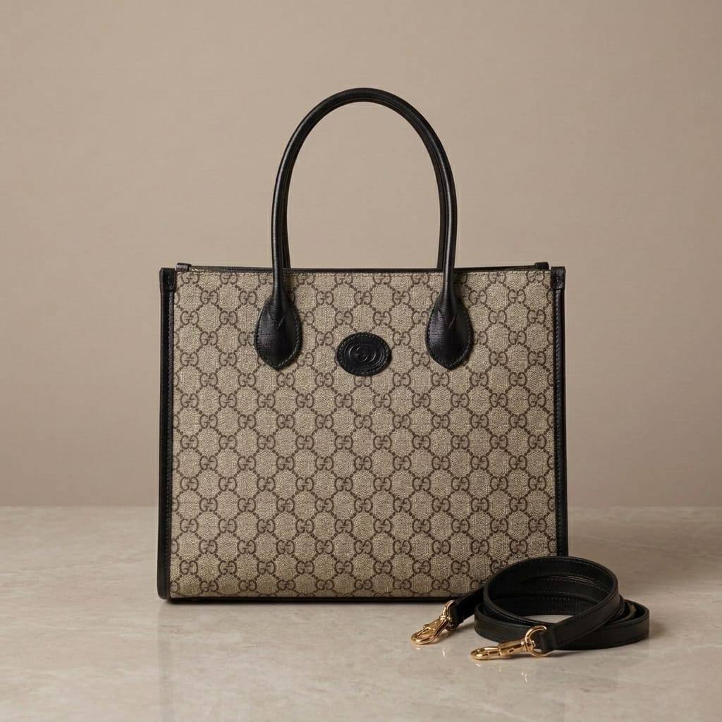 GUCCI ɢɢ sᴜᴍᴘʀᴇᴍᴇ
ᴛᴏᴛᴇʙᴀɢ ᴄᴀɴᴠᴀs
ɢᴏʟᴅ ʜᴀʀᴅᴡᴀʀᴇ
ᴡɪᴛʜᴏᴜᴛ ᴢɪᴘᴘᴇʀ
sɪᴢᴇ : 35 cm

90 dhs✅

Zain31
♥️♥️♥️
