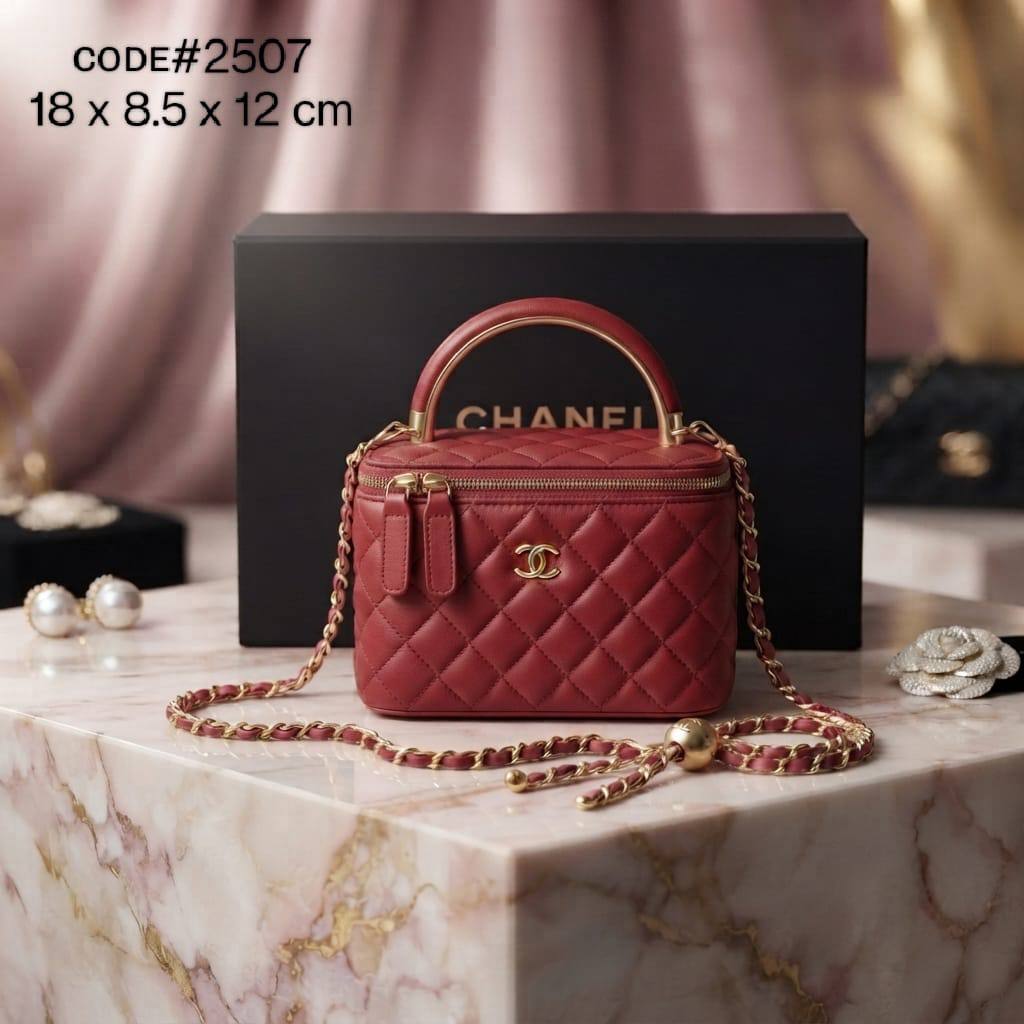 Chanel ᴠᴀɴɪᴛʏ
ᴛᴏᴘ ʜᴀɴᴅʟᴇ ʙᴀɢ
ǫᴜɪʟᴛᴇᴅ ʟᴀᴍʙsᴋɪɴ ᴍᴀᴛᴇʀɪᴀʟ
ɢᴏʟᴅ ʜᴀʀᴅᴡᴀʀᴇ
ᴡɪᴛʜ ʙᴀʟʟ ᴀᴅᴊᴜsᴛᴀʙʟᴇ
ᴄʜᴀɪɴ ʟᴇᴀᴛʜᴇʀ sᴛʀᴀᴘ
sɪᴢᴇ : 18 cm
ᴡɪᴛʜ BOX

80 dhs✅

Zain31
♥️♥️♥️