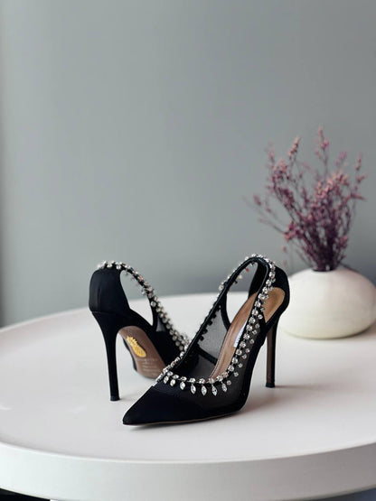 Aquzzura 🧡🖤
Size 36_41
Super high quality
450 dhs✅

Zain176
♥️♥️♥️