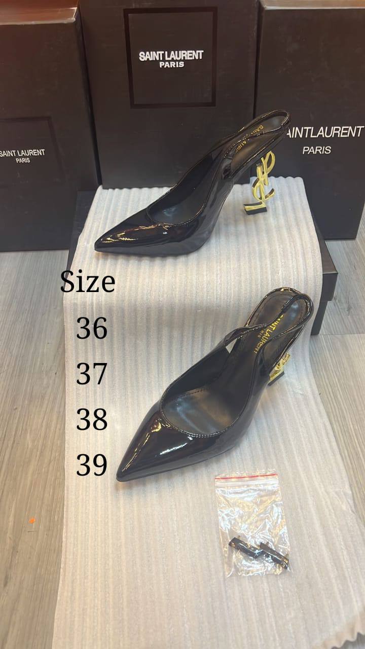 YSL High heel 
Master Quality
Size 36 To 41 
130 dhs✅

Zain120
♥️♥️♥️