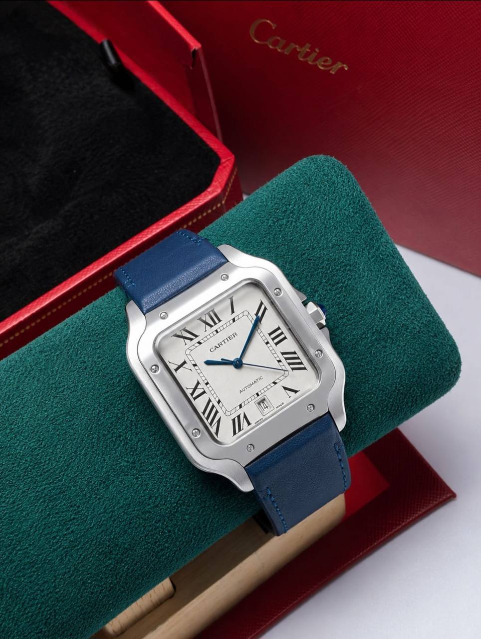 Cartier watch for men good quality 
automatic 
240 dhs✅

Zain59
♥️♥️♥️