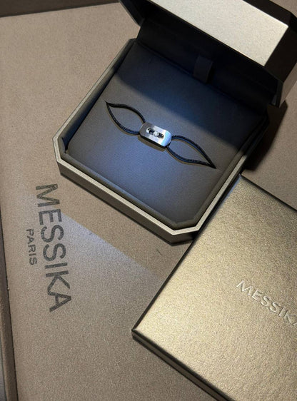 MESSIKA 🩶
* ⁠↗️ *Super Master Quality ®️*⬆️
* MOVE TITANIUM CORD BRACELET Unisex 
* ⁠Black , Blue & Gray Cord
For Price 👇 WTSP Text Zain 0568585901
0507557372
0544061607

Zain106
♥️♥️♥️
