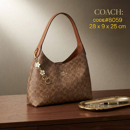 Coach ʜᴏʙᴏ sɪɢɴᴀᴛᴜʀᴇ
sʜᴏᴜʟᴅᴇʀ ʙᴀɢ
ᴡ/ ғʟᴏᴡᴇʀ ᴄʜᴀʀᴍs 🌼🌼
ɢᴏʟᴅ ʜᴀʀᴅᴡᴀʀᴇ
sɪᴢᴇ : 28 cm

75 dhs💛

Zain31
♥️♥️♥️