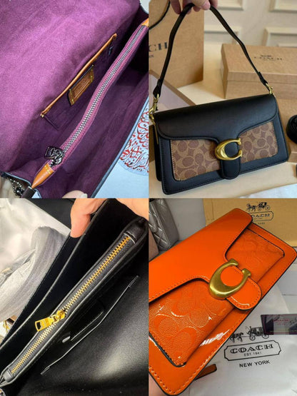 🌷 Coach Tabby
1️⃣ First quality ＋🎁
Size : 26 * 14 * 8.2 cm
90 dhs✅
with box🎁

Zain115
♥️♥️♥️