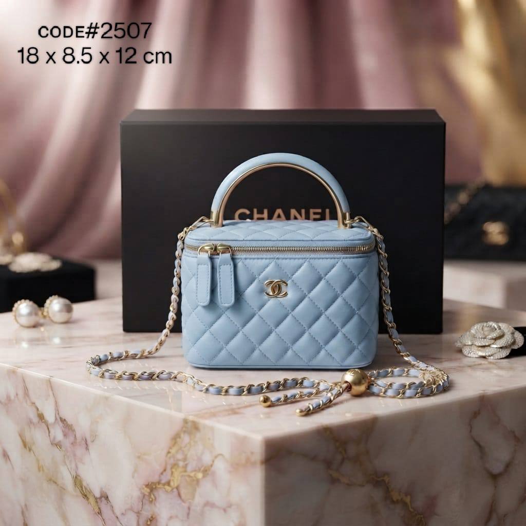 Chanel ᴠᴀɴɪᴛʏ
ᴛᴏᴘ ʜᴀɴᴅʟᴇ ʙᴀɢ
ǫᴜɪʟᴛᴇᴅ ʟᴀᴍʙsᴋɪɴ ᴍᴀᴛᴇʀɪᴀʟ
ɢᴏʟᴅ ʜᴀʀᴅᴡᴀʀᴇ
ᴡɪᴛʜ ʙᴀʟʟ ᴀᴅᴊᴜsᴛᴀʙʟᴇ
ᴄʜᴀɪɴ ʟᴇᴀᴛʜᴇʀ sᴛʀᴀᴘ
sɪᴢᴇ : 18 cm
ᴡɪᴛʜ BOX

80 dhs✅

Zain31
♥️♥️♥️