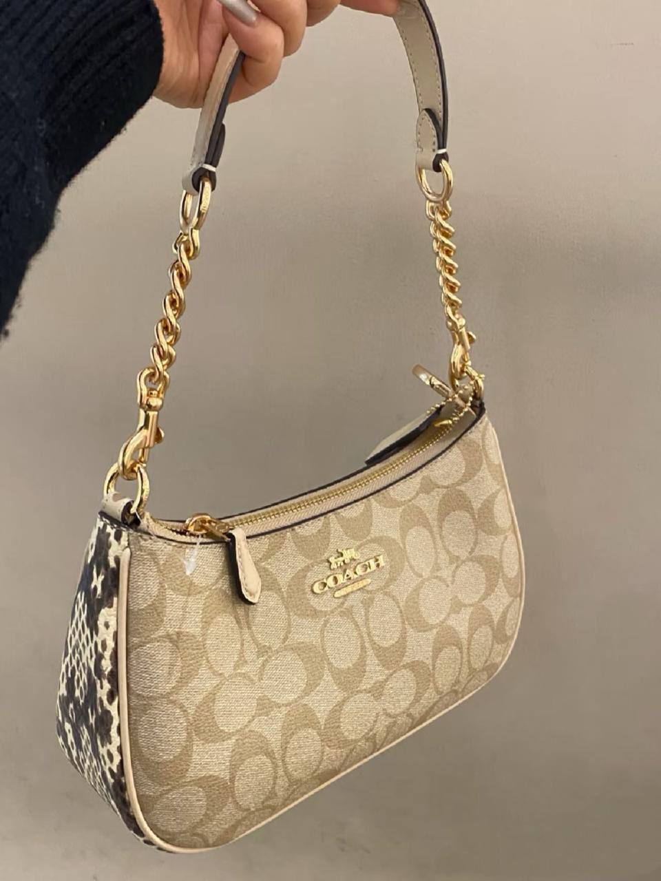 🍒 Coach / Gucci 

1️⃣ First quality +🎁

Size : 24 * 15 * 7 cm

85 dhs🇦🇪🇦🇪

 with box 🎁

Zain115
♥️♥️♥️