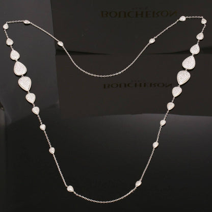BOUCHERON ❤️‍🔥*
Necklace❣️
Master quality 💯
With normal boxes 🗃️ 
Offer price👇
140 dhs🪙🌨️
With master box 📦 
240 dhs🪙🌨️

Zain216
♥️♥️♥️
