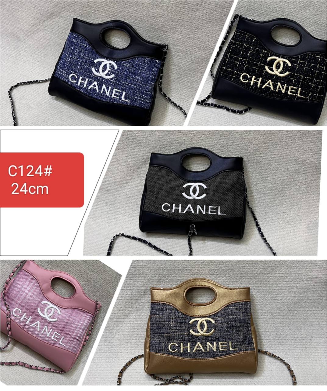 Chanel
70 dhs✅
high quality
24cm

Zain26
♥️♥️♥️