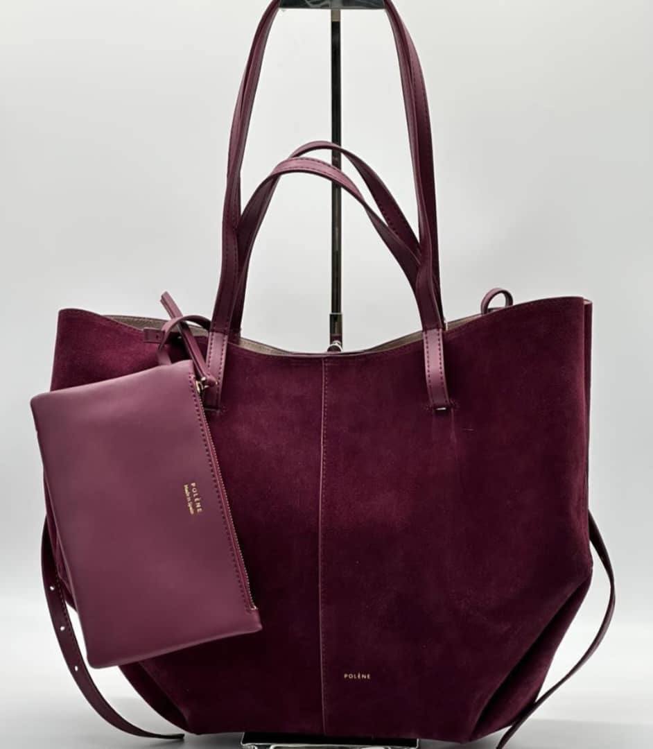 POLENE 

Cyme  Hand bag

High quality 

32×38×10cm 
190 dhs❣️

Zain95
♥️♥️♥️
