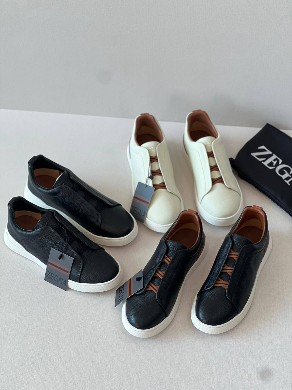 ZEGNA 
SUPER MASTER ⚡️
40-46
500 dhs🪙🖤

Zain43
♥️♥️♥️