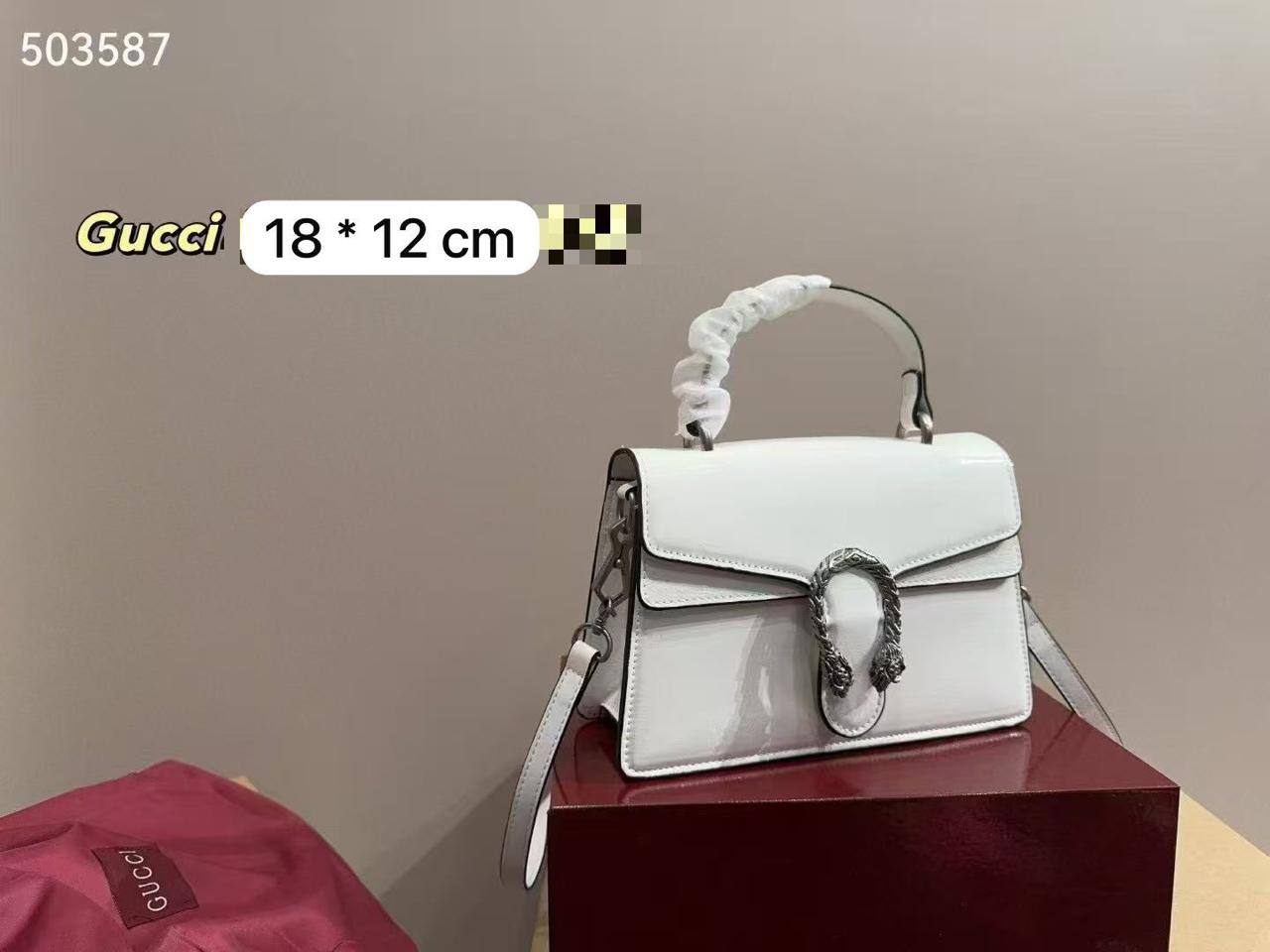 🌈 Gucci Dionysus
1️⃣ First quality +🎁
Size : 20 ~ 18 * 12 cm
85 dhs❤️
with box🎁

Zain115
♥️♥️♥️