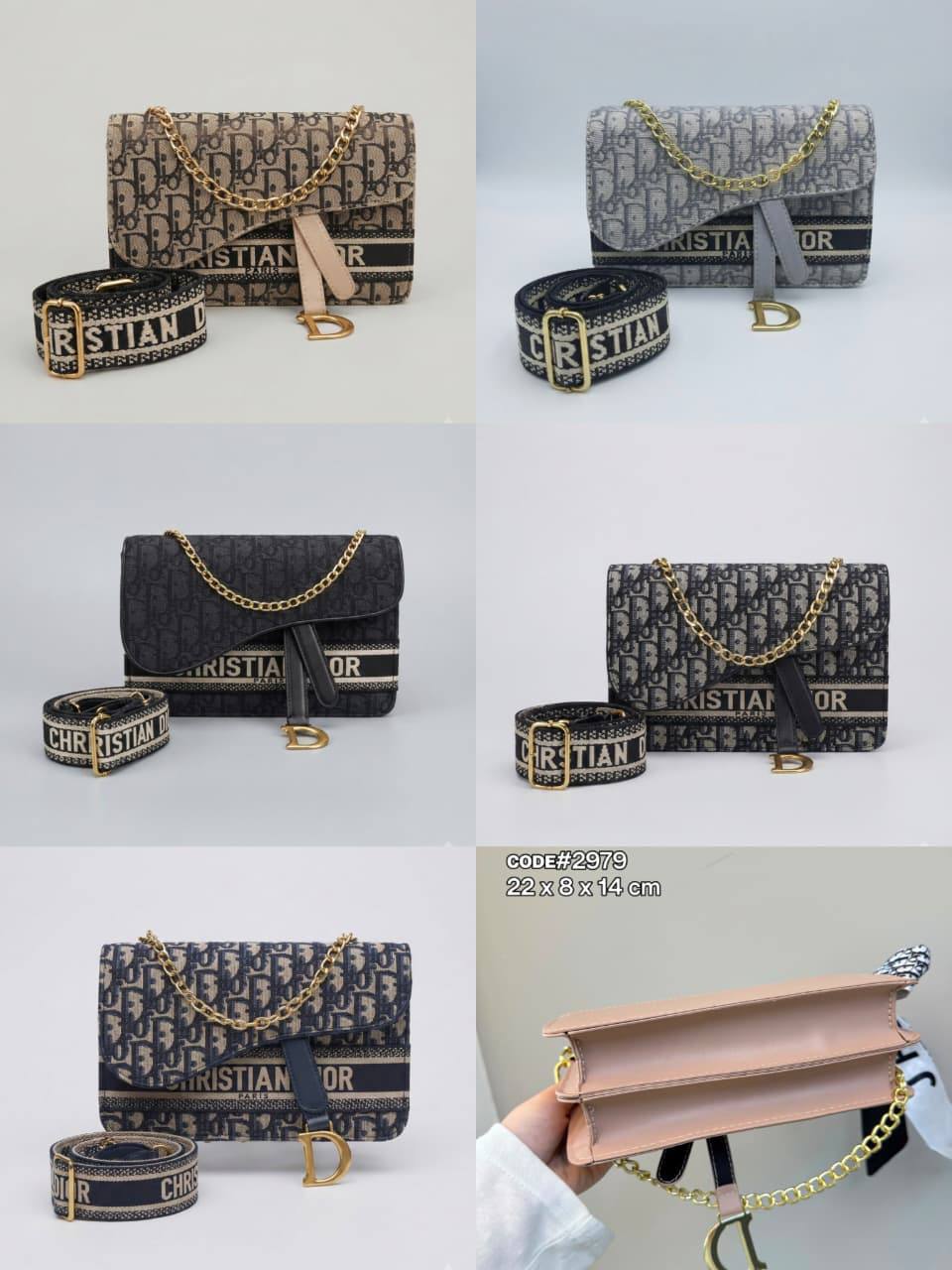 Dior
sǫᴜᴀʀᴇ sᴀᴅᴅʟᴇ
ᴄʀᴏss ʙᴏᴅʏ ʙᴀɢ
ᴡɪᴛʜ ɢᴏʟᴅ ᴄʜᴀɪɴ sᴛʀᴀᴘ
sɪᴢᴇ: 22 cm
WITHOUT BOX

75 dhs🇦🇪🇦🇪

Zain31
♥️♥️♥️
