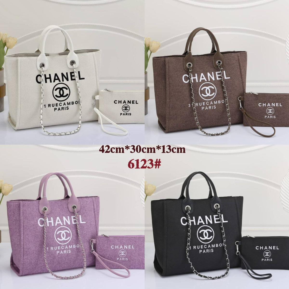 CHANEL 

RESTOCK 

GOOD QUALITY 

100 dhs🇦🇪🇦🇪🇦🇪

Zain39
♥️♥️♥️