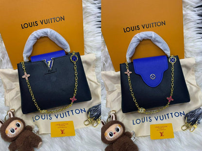 LV Capitalcines 

Finish quality +box🎁

Size : 27 * 19 cm
95 dhs🇦🇪🇦🇪

 with box🎁

Zain115
♥️♥️♥️
