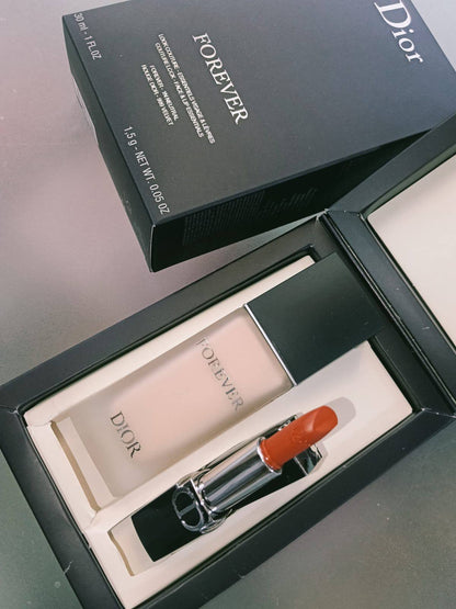 DIOR 2IN1 FOUNDATION AND LIPSTICK
55 dhs🇦🇪🇦🇪

Zain01
♥️♥️♥️