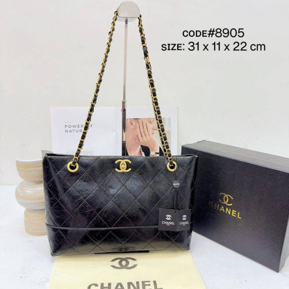 CHANEL ʜᴏʙᴏ ᴛᴏᴛᴇʙᴀɢ
sʜᴏᴜʟᴅᴇʀ ʙᴀɢ
ɢʀᴀɪɴᴇᴅ ᴄᴀʟғsᴋɪɴ
ɢʟᴏssʏ ʟᴇᴀᴛʜᴇʀ
ɢᴏʟᴅ ᴄʜᴀɪɴ ʙᴇʟᴛ
ɢᴏʟᴅ ʜᴀʀᴅᴡᴀʀᴇ
sɪᴢᴇ : 31 cm
ᴡɪᴛʜ BOX

80 dhs❣️

Zain31
♥️♥️♥️