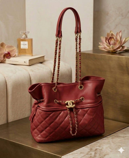 CHANEL ʙᴜᴄᴋᴇᴛ
sʜᴏᴜʟᴅᴇʀ ʙᴀɢ
ǫᴜɪʟᴛᴇᴅ ᴄᴀʟғsᴋɪɴ
ᴛᴡɪsᴛ  ᴄʜᴀɪɴ ᴘʀᴇss ʟᴏᴄᴋ
ɢᴏʟᴅ ʜᴀʀᴅᴡᴀʀᴇ
sɪᴢᴇ : 32 cm

75 dhs✅

Zain31
♥️♥️♥️