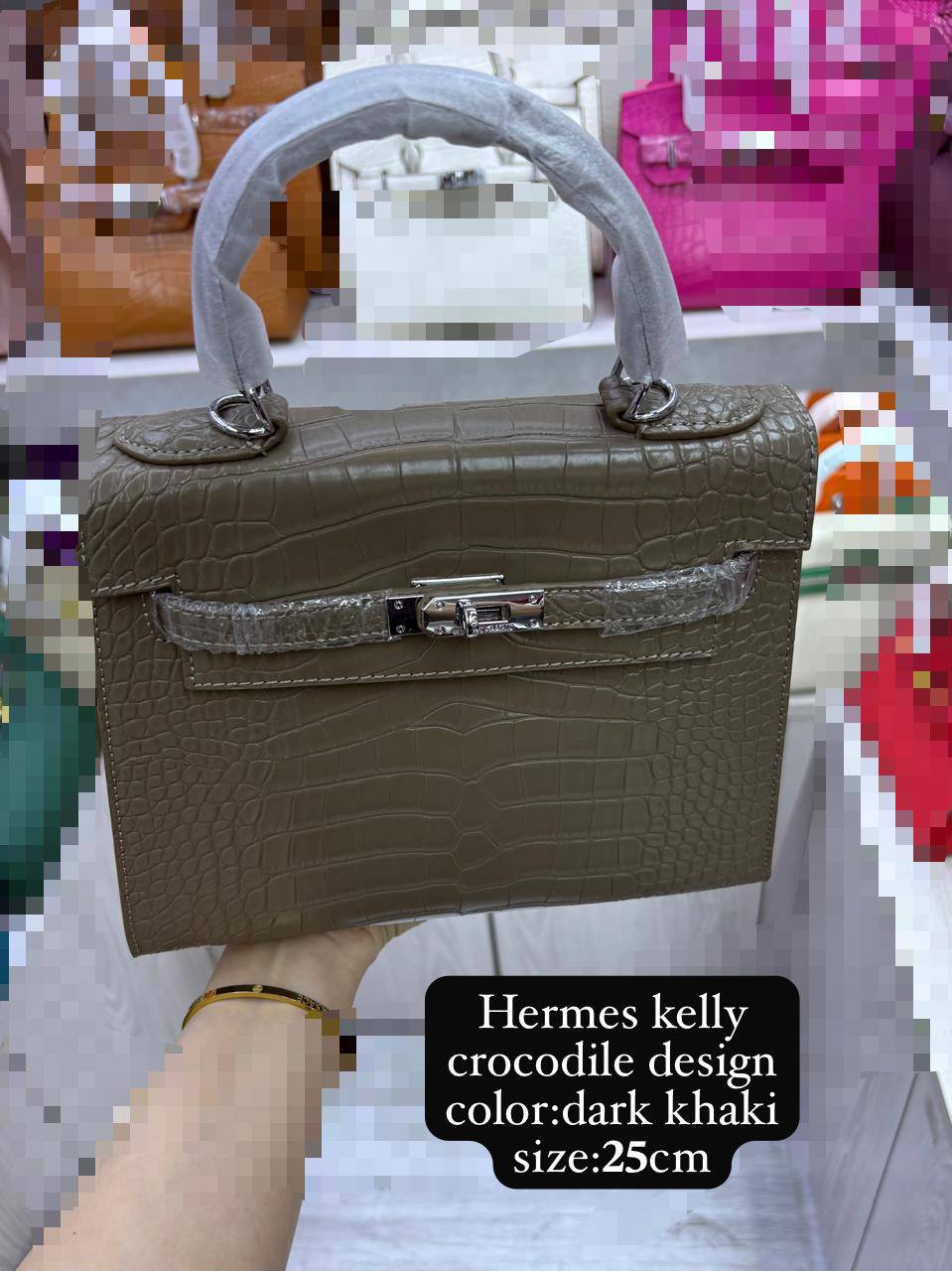 Hermes ᴋᴇʟʟʏ 
ᴡɪᴛʜout 📦 
ᴄʀᴏᴄᴏᴅɪʟᴇ ᴅᴇsɪɢɴ
sɪᴢᴇ:25ᴄᴍ
95 dhs🪙🌨️

Zain56
♥️♥️♥️