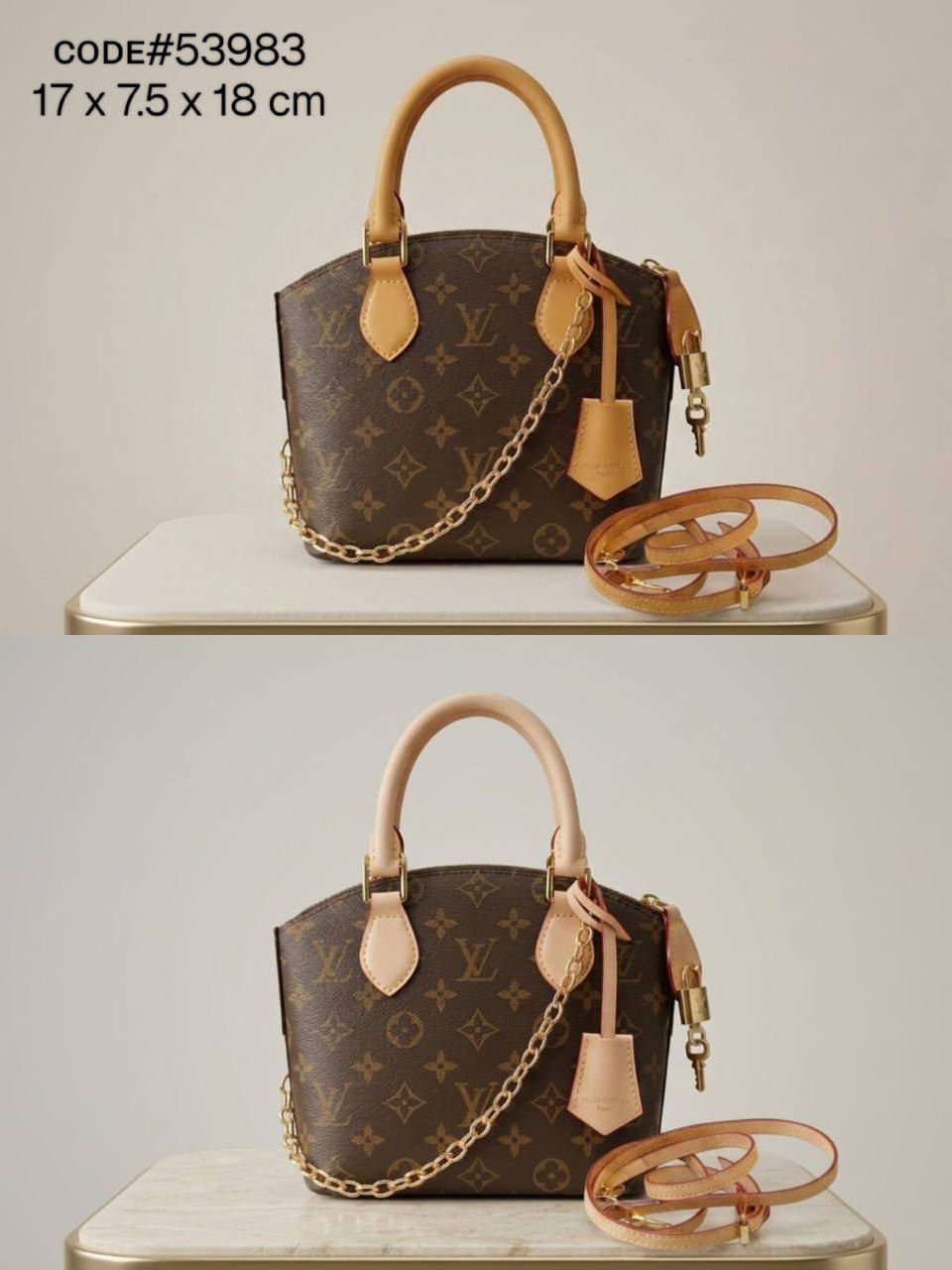 LV
ᴍɪɴɪ ʟᴏᴄᴋɪᴛ BB ɪɴ
ᴍᴏɴᴏɢʀᴀᴍ ᴄᴀɴᴠᴀs
ᴠᴀᴄʜᴇᴛᴛᴀ ʟᴇᴀᴛʜᴇʀ ᴛʀɪᴍ
ʟᴏɴɢ ʙᴇʟᴛ sᴛʀᴀᴘ
sɪᴢᴇ: 17 cm
ᴡɪᴛʜ BOX

85 dhs✅

Zain31
♥️♥️♥️