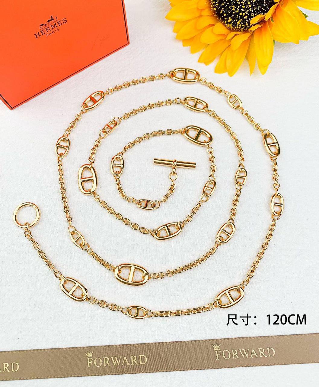 HERMES NECKLACE
MASTER💫✨

150 DHS 🇦🇪🇦🇪🇦🇪
WITH BOX AND PAPER BAG🛍️🎁
Zain89
♥️♥️♥️