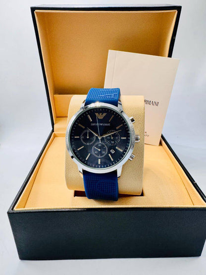 Armani men
*Chronograph working*
*offer price
60 dhs🪙🌨️

Zain08
♥️♥️♥️