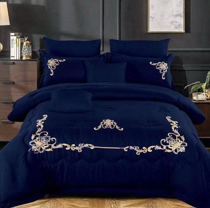 💥💥💥
New collection ✅✅✅✅
Embroidered 🪡🪡🪡
100 % cotton 
Bedsheets set 
King size cover set 6pcs set 
1 cover 
1 bedsheets 
4 pillowcases 
120 dhs🪙💚

Zain99
♥️♥️♥️