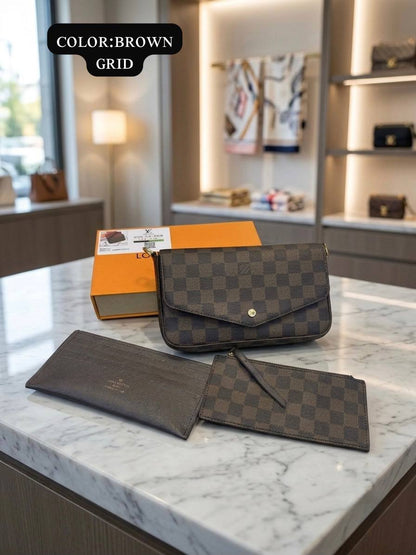 LV
ᴘᴏᴄʜᴇᴛᴛᴇ ғᴇʟɪᴄɪᴇ
ɢᴏʟᴅ ʜᴀʀᴅᴡᴀʀᴇ
ᴡɪᴛʜʙᴏx
ʟᴇᴀᴛʜᴇʀ/ɢᴀᴍᴏsᴀ
sɪᴢᴇ:2𝟎ᴄᴍ
85 dhs✅

Zain56
♥️♥️♥️