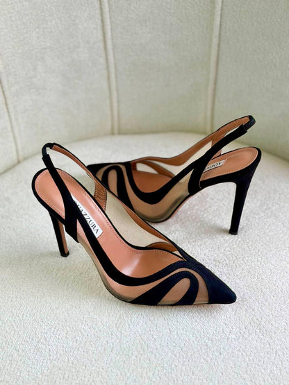 AQUAZZURA
Super *AAA* *+* Quality 💯 
With original packing🎁🎁
SIZE:36and41
Available now
450 dhs🇦🇪🇦🇪

Zain309
♥️♥️♥️