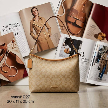 COACH ʟᴀᴜʀᴇʟ 
sʜᴏᴜʟᴅᴇʀ  ʙᴀɢ
ᴡɪᴛʜ ʟᴏɴɢ ʙᴇʟᴛ sᴛʀᴀᴘ
ɢᴏʟᴅ ʜᴀʀᴅᴡᴀʀᴇ
sɪᴢᴇ : 30 cm

70 dhs✅

Zain31
♥️♥️♥️
