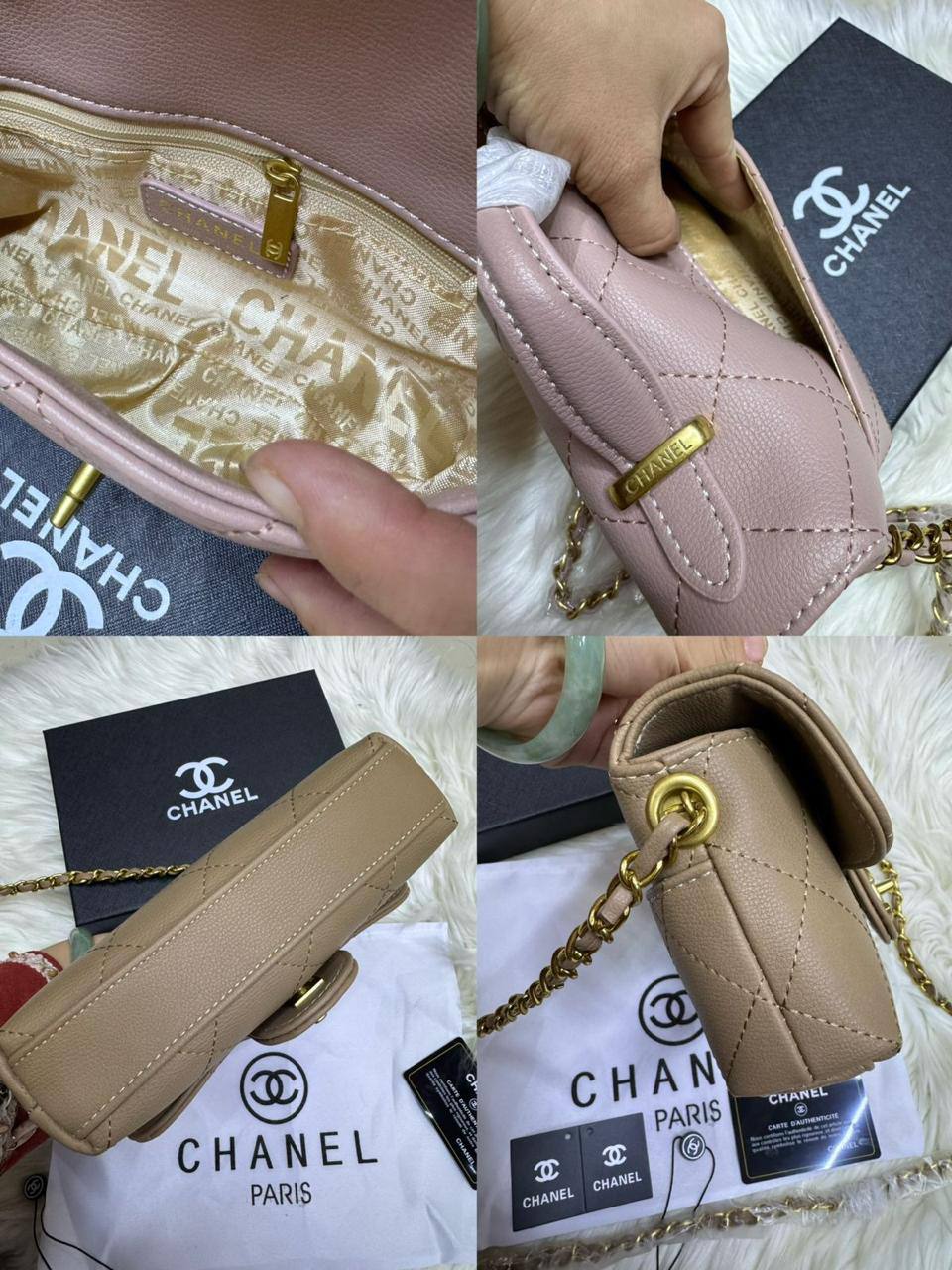 🌟 Chanel 25K
1️⃣ First quality +🎁

Size : 20 * 15 cm

90 dhs🗽

with box 🎁

Zain115
♥️♥️♥️