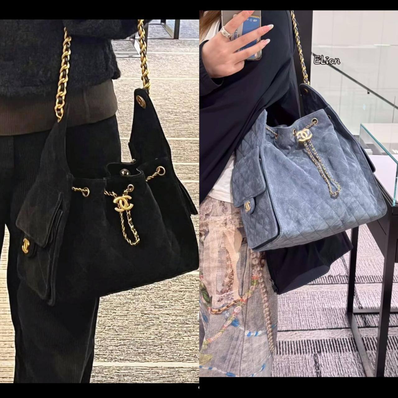 🌟 Chanel Suede
1️⃣ Finish Quality +🎁
Size: 20 * 23 cm
110 dhs🪙🌨️
with box 🎁

Zain115
♥️♥️♥️