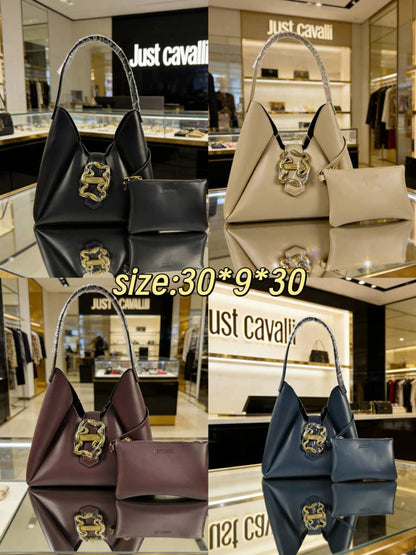 Just Cavalli

120 dhs🌺

size:30*9*30small，4color

Size:34*17*34 big ,3color

Good quality, 
2in1

Zain07
♥️♥️♥️