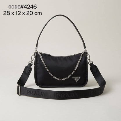 PRADA ᴄʀᴏssʙᴀɢ
ʀᴇ- ɴʏʟᴏɴ sᴀғғɪᴀɴᴏ ʟᴇᴀᴛʜᴇʀ
ᴅᴇᴛᴀᴄʜᴀʙʟᴇ ᴘᴏᴜᴄʜ
ᴀᴅᴊᴜsᴛᴀʙʟᴇ sᴛʀᴀᴘ
sɪᴢᴇ 28 cm

80 dhs  

ɢᴏᴏᴅ ǫᴜᴀʟɪᴛʏ ᴍᴀᴛᴇʀɪᴀʟ

Zain31

♥️♥️♥️
