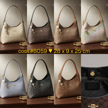 Coach ʜᴏʙᴏ sɪɢɴᴀᴛᴜʀᴇ
sʜᴏᴜʟᴅᴇʀ ʙᴀɢ
ᴡ/ ғʟᴏᴡᴇʀ ᴄʜᴀʀᴍs 🌼🌼
ɢᴏʟᴅ ʜᴀʀᴅᴡᴀʀᴇ
sɪᴢᴇ : 28 cm

75 dhs💛

Zain31
♥️♥️♥️